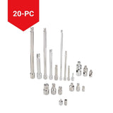 Extension Tool & Socket Accessory Set, 20-pc Z3D0 - product image 3