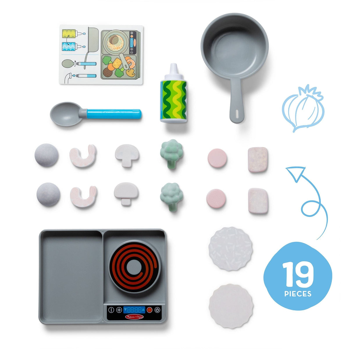 Salt and Serve Playset for Ages 3+, 19-pc K4C5 - product image 3