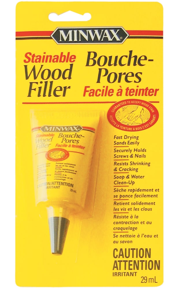Stainable Interior/Exterior Wood Filler, Latex-Based, 29-mL O5M7