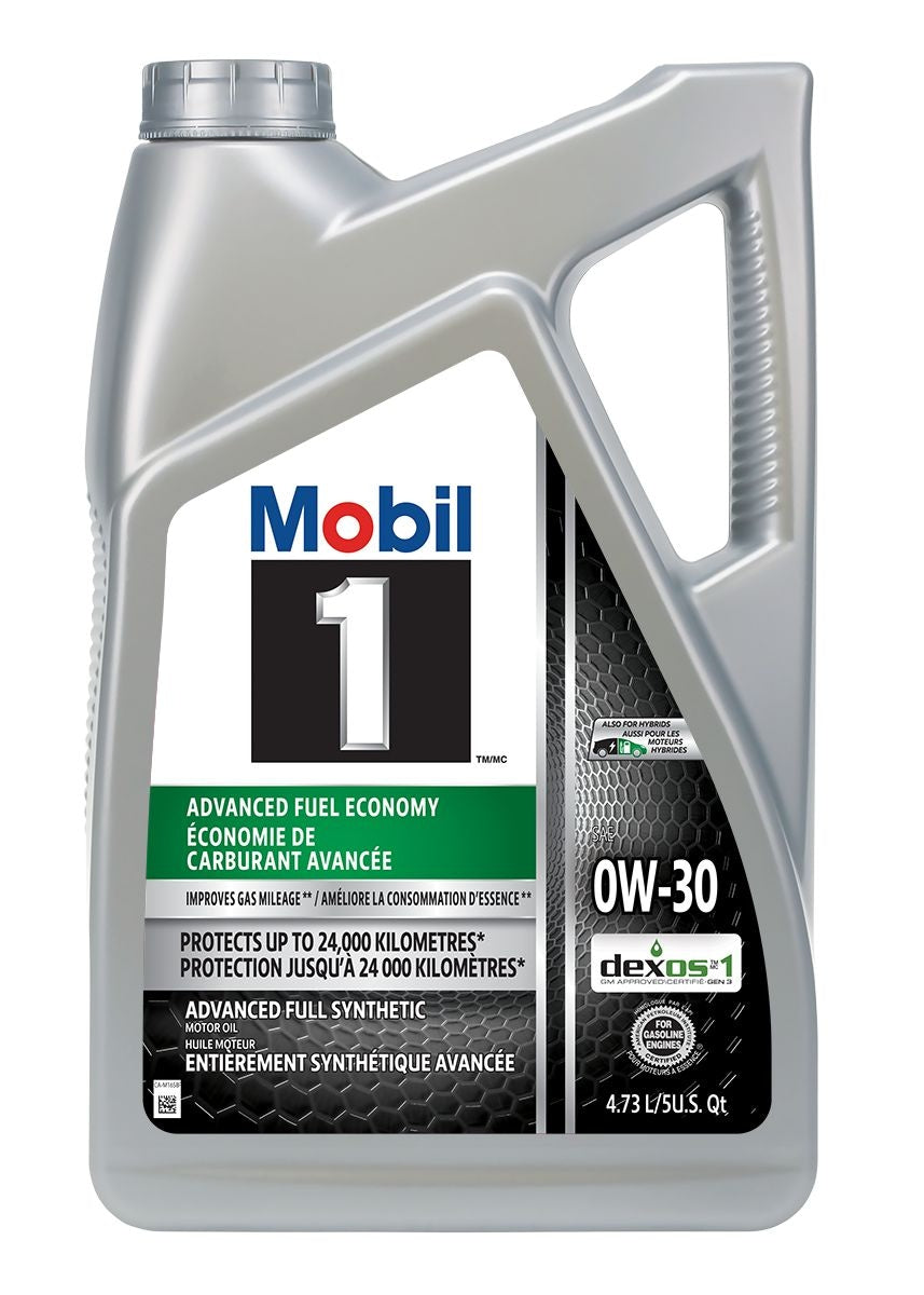 1 Advanced Fuel Economy 0W30 Synthetic Engine/Motor Oil, 4.73-L O0O0 - product image 1