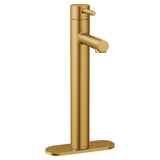 Align Single Handle High Arc Vessel Single Hole Bathroom Sink Faucet, WaterSense Certified, Brushed Gold H1X6 - product image 2