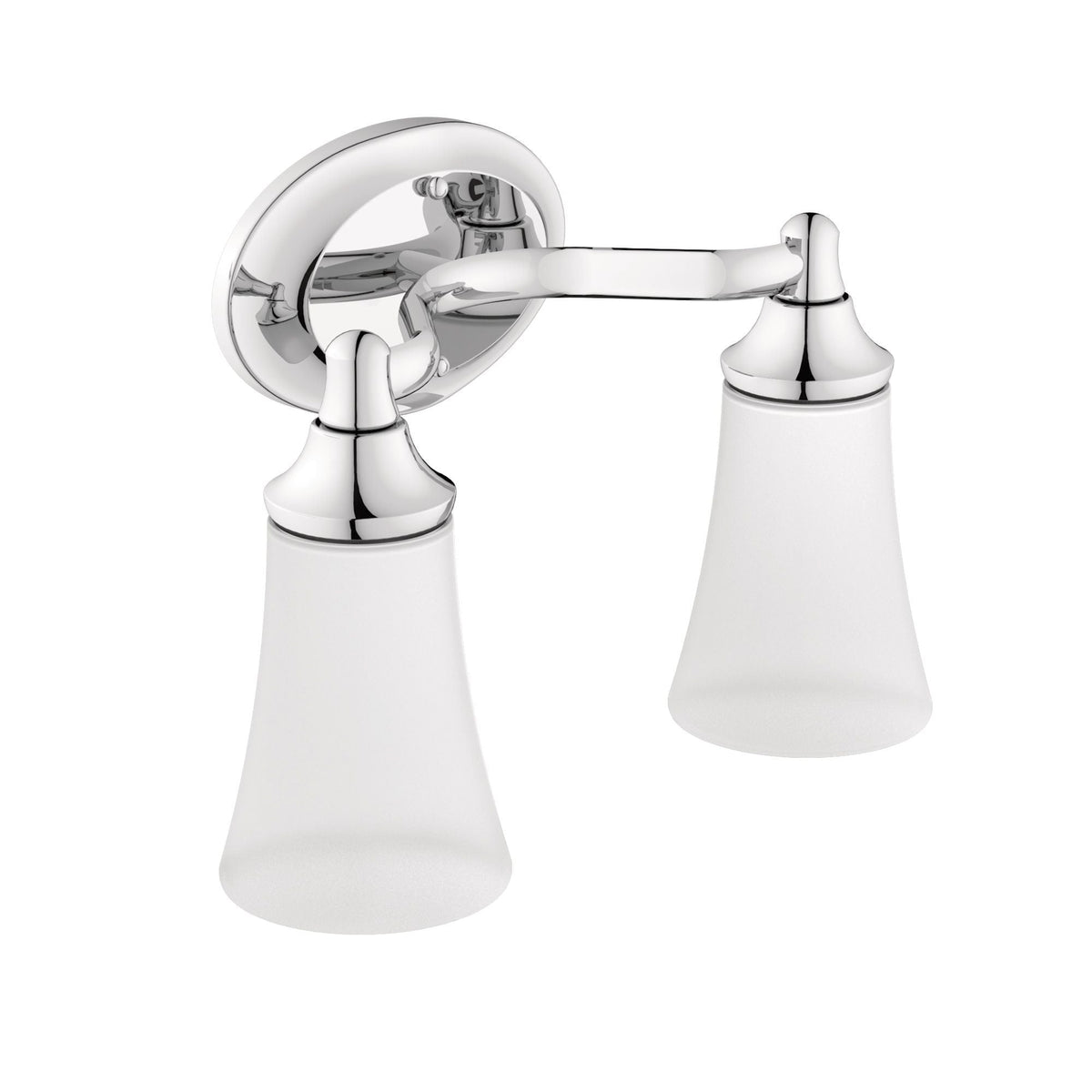 EVA Dual Vanity Lighting Fixture, Chrome Q8L8 - product image 1