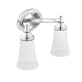 EVA Dual Vanity Lighting Fixture, Chrome G9A2 - product image 1