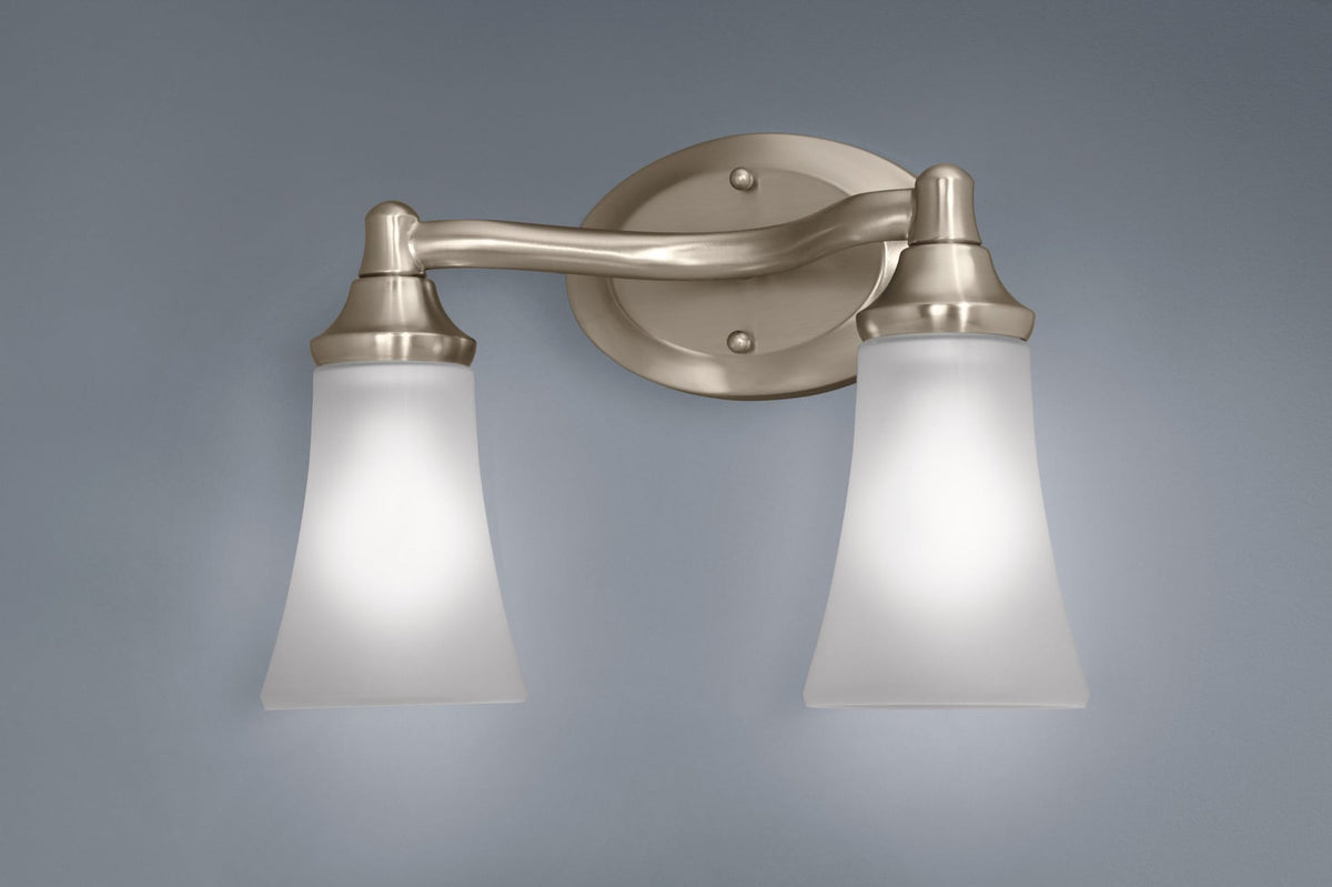 EVA Dual Vanity Lighting Fixture, Chrome G9A2 - product image 8