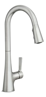 Mikah 1-Handle Pull-Down Kitchen Faucet, Spot Resist Stainless Steel R6F9 - product image 1