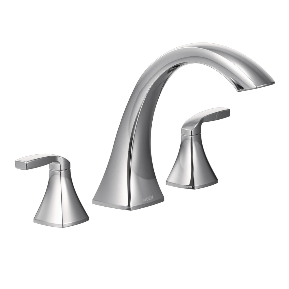 Voss 2-Handle Deck Mount Roman Tub Faucet Trim Kit, Valve Required, Chrome P7Z4 - product image 1