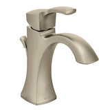 Voss Single Handle High Arc Single Hole Bathroom Sink Faucet, Brushed Nickel H1E4 - product image 1