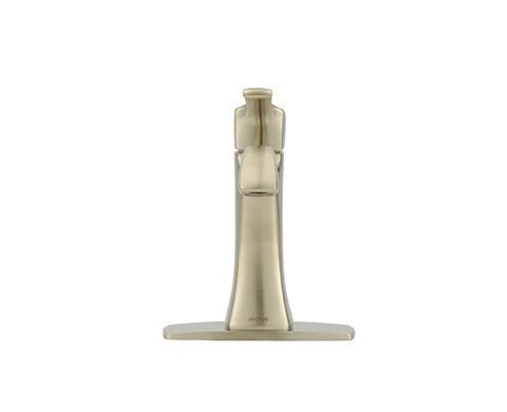 Voss Single Handle High Arc Single Hole Bathroom Sink Faucet, Brushed Nickel H1E4 - product image 2