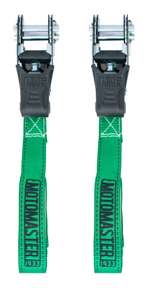 1,500-lb Padded Ratchet Tie Down Straps, Weatherproof, 1-in x 6-ft, 2-pk U5X8 - product image 4