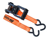 3,000-lb Heavy Duty Ratchet Tie Down Strap, 1.25-in x 14-ft, 4-pk P3C1 - product image 7