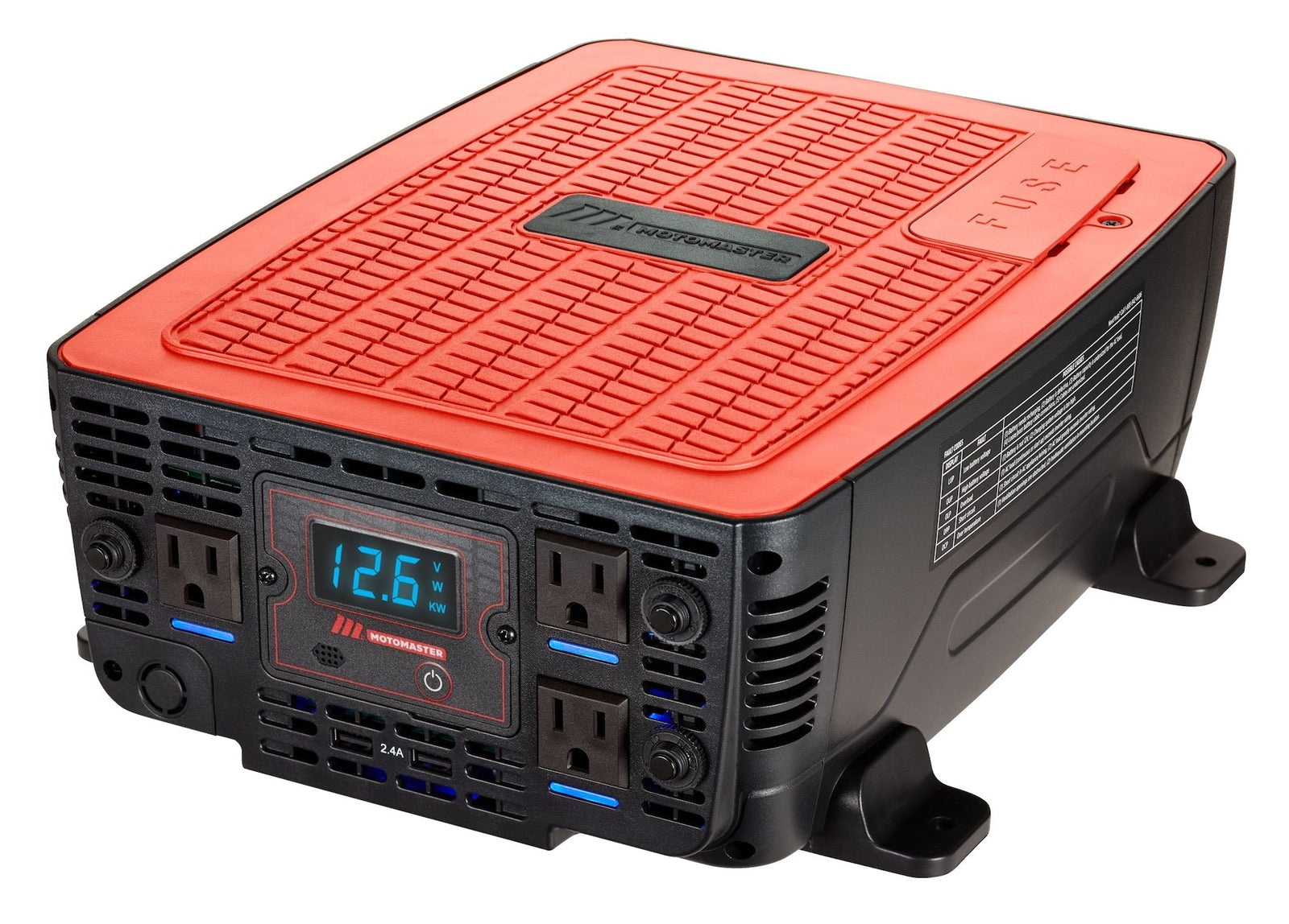 Power Inverter, 3000W, Includes Battery Cables J9B0 - product image 1