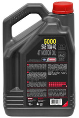 5000 4-Stroke Semi-Synthetic 10W40 Motor Oil, 5-L L2F2 - product image 2