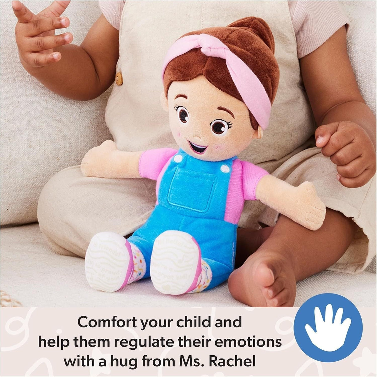 Rachel Cuddle & Comfort Doll 11-in Premium Plush, Ages 6 Months to 3+ C9Q7 - product image 1