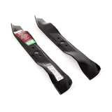 3-in-1, 2-Blade Replacement Set for 38-in Lawn Tractor Cutting Decks, Black G3J8 - product image 3