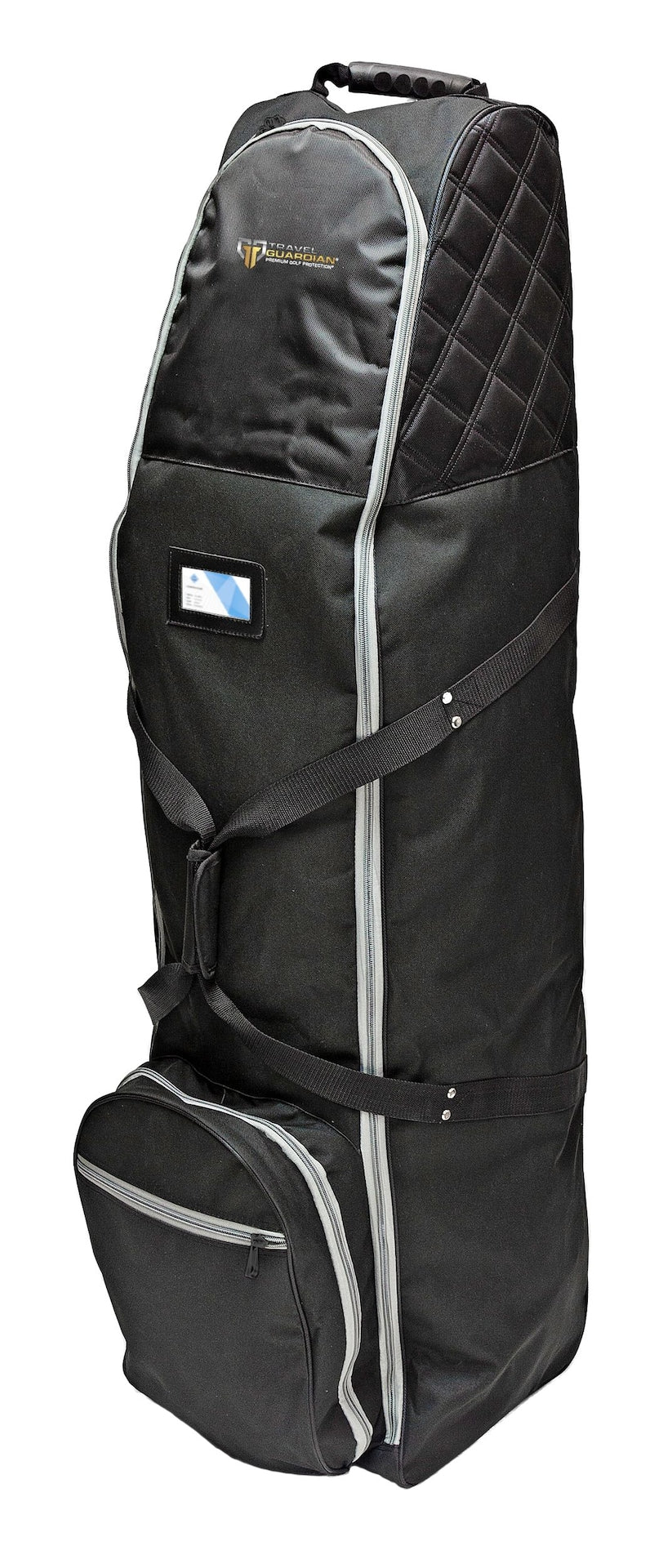 Premium Travel Golf Bag Cover with Quilted Protection & Extra Storage, Black R6K3 - product image 1