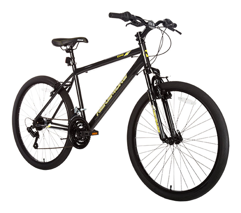 Ecko 2 Large Hardtail Mountain Bike, Black, 26-in A1V1