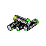 2/3 AAA Ni-MH 200mAh Rechargeable Batteries for Solar Lights, 1.2V, 4-pk M7F8 - product image 1