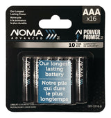 Advanced 16-pk AAA Alkaline Batteries, Long Lasting, All Purpose P6T6 - product image 1