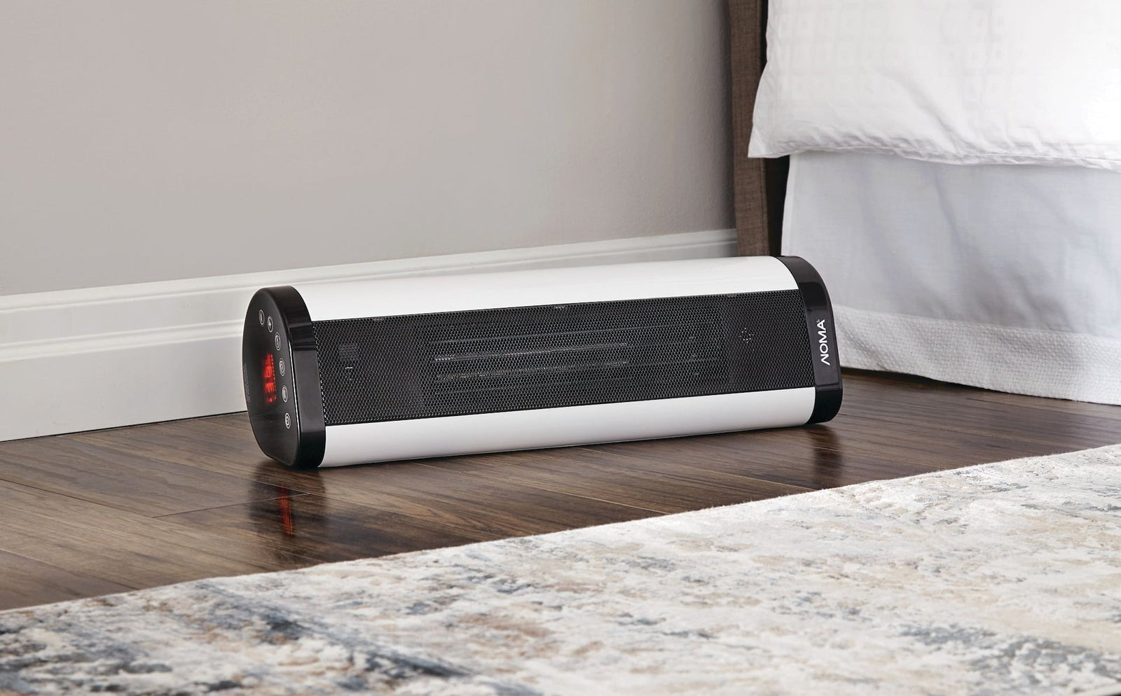 Oscillating Tower/Baseboard Heater withRemote Control & Thermostat, 1500W, White E5Q2 - product image 7