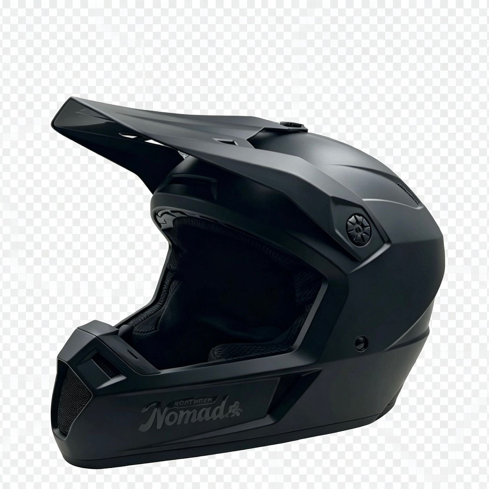 Nomad Trail Blazer Dirt Bike Helmet, Matte Black, Various Sizes Z9U7 - product image 1