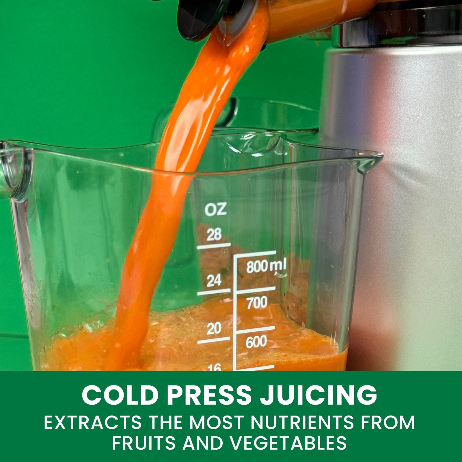 Wide Mouth Cold Press Slow Juicer with Anti-Clog A4F9 - product image 5