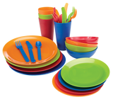 Acrylic Colourful Dinner Set, 33-pc Y4M4 - product image 2