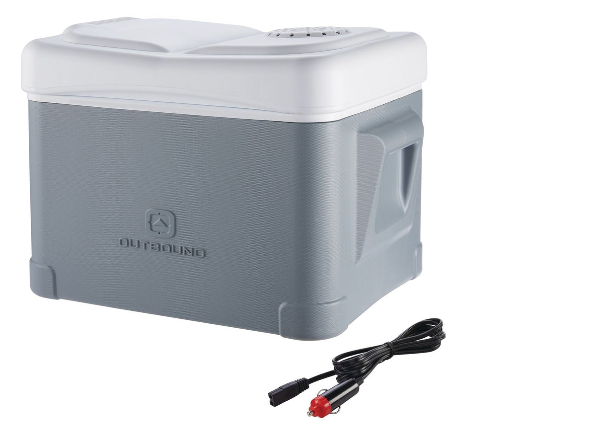Powered Cooler, Grey/White, 35 L B5L9 - product image 1