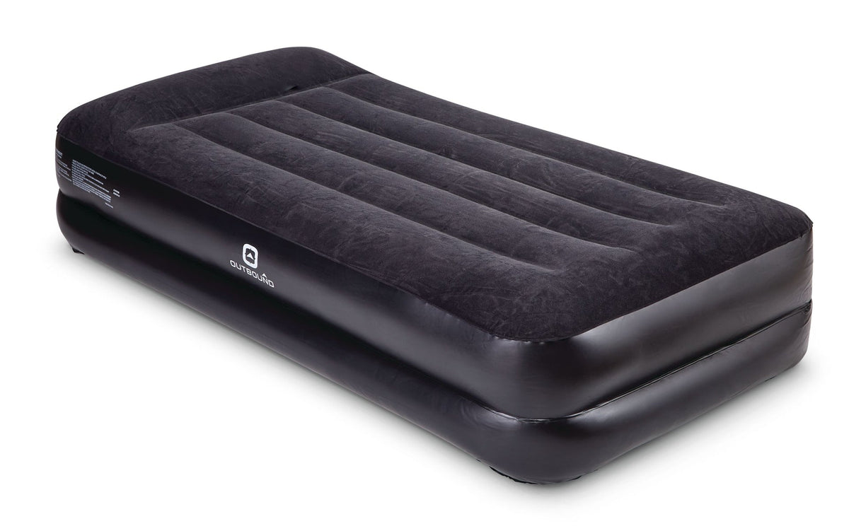 Twin Double-High Inflatable Air Mattress with Built-In Pump & Pillow B2J8 - product image 1