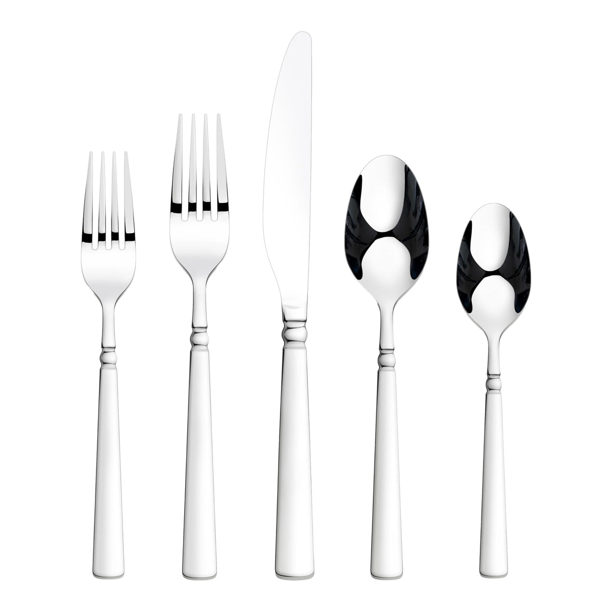 Collar Banded Flatware Set, Serves 4, 20-pc J3U7 - product image 1