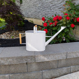Nordic Habitat Wood Finish Watering Can, White, 2-Gal Z0R2 - product image 2