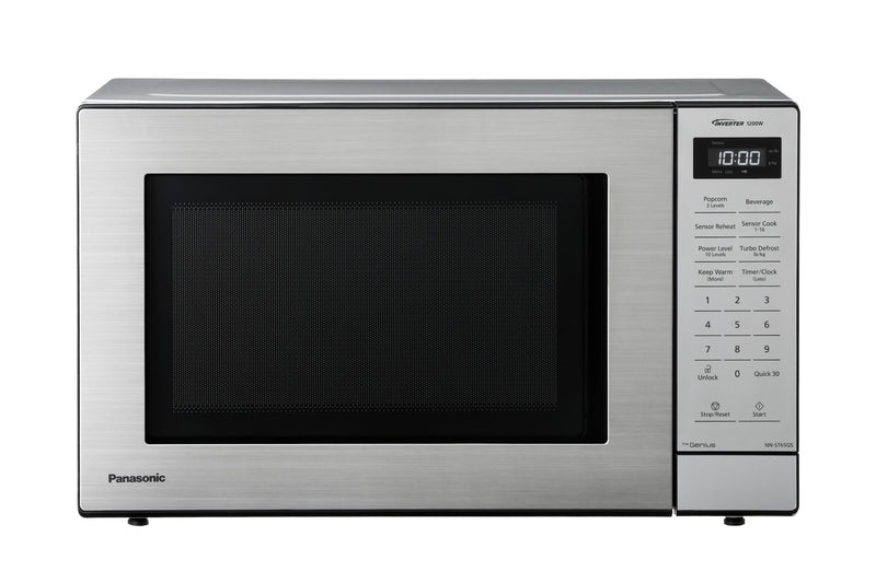 Genius High Power Microwave Oven with Inverter, Touchpad Controls, 1200W, 1.2-cu.ft., Stainless Steel W0B3