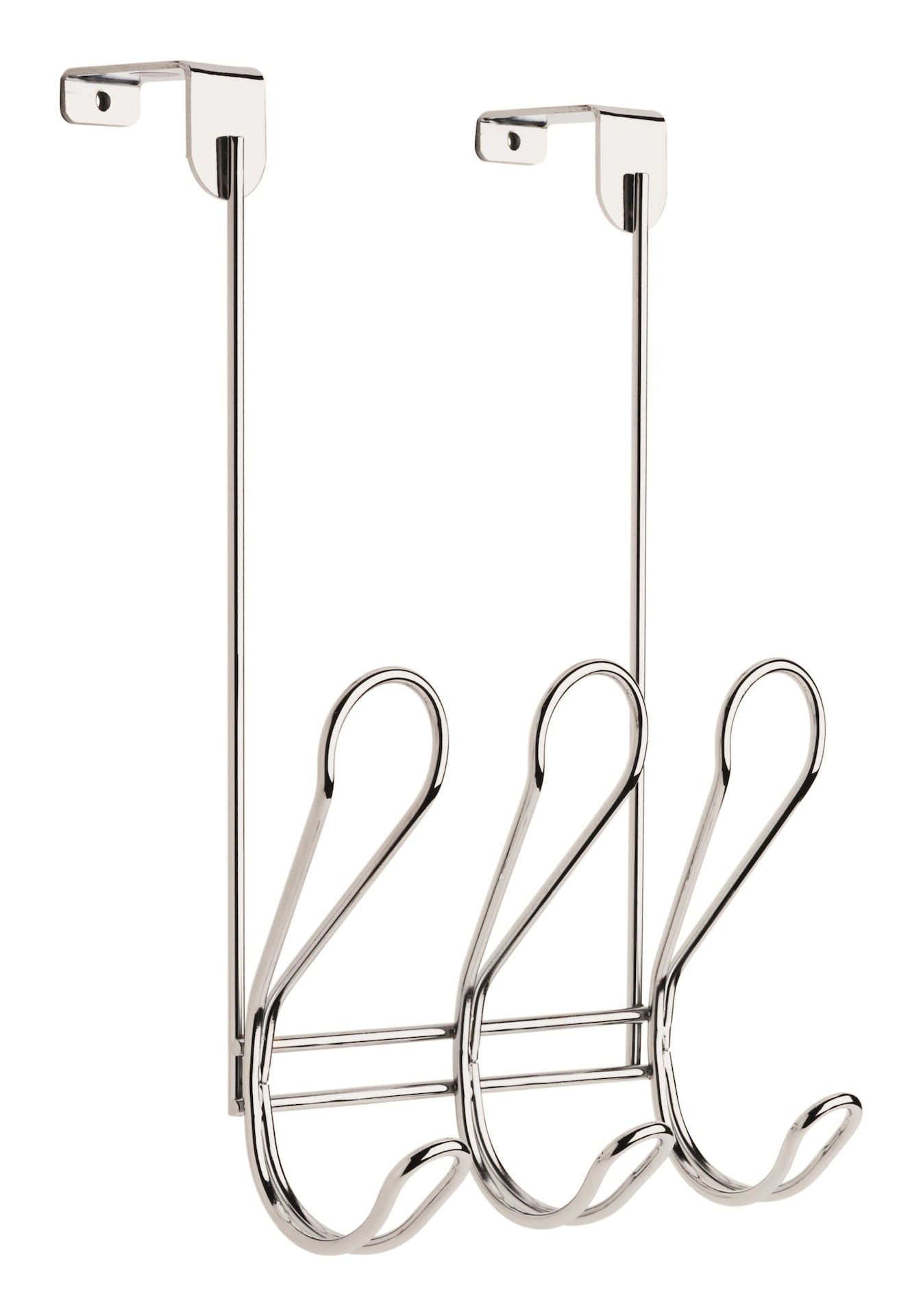 Dolen Steel 3-Hook Over the Door Rail, Assorted Colours M7J0 - product image 1