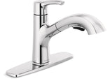 Parkwood Pull-Out Kitchen Faucet, Chrome Y1U9 - product image 1
