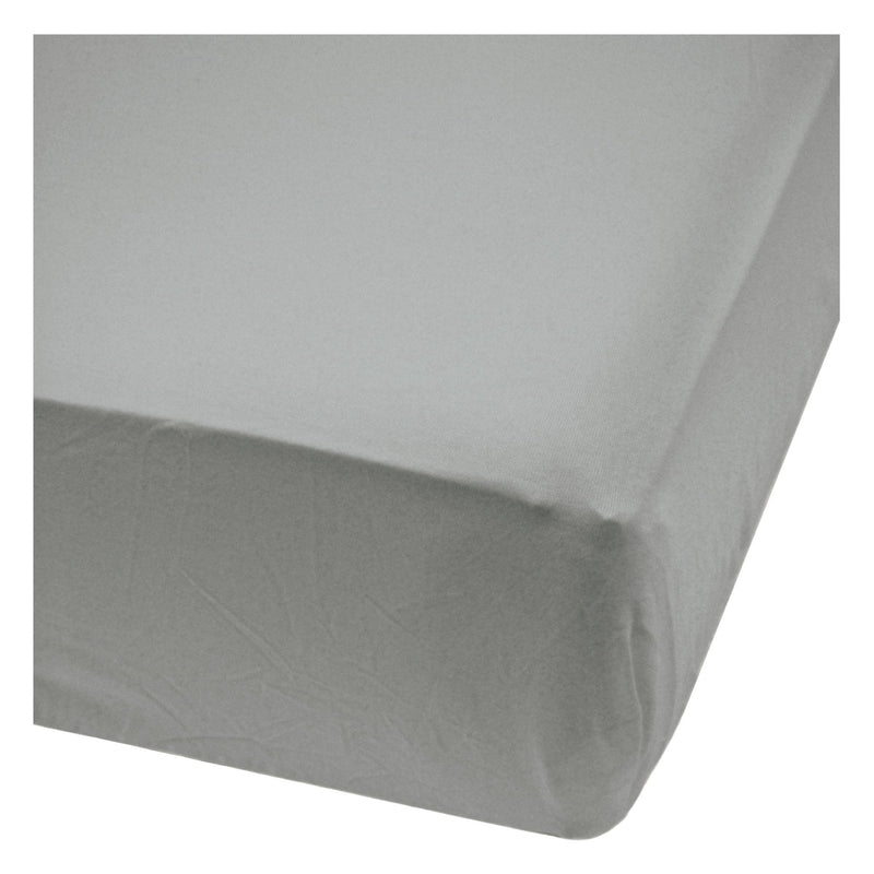 Bamboo Baby Crib Fitted Sheets, Pebble E6R7