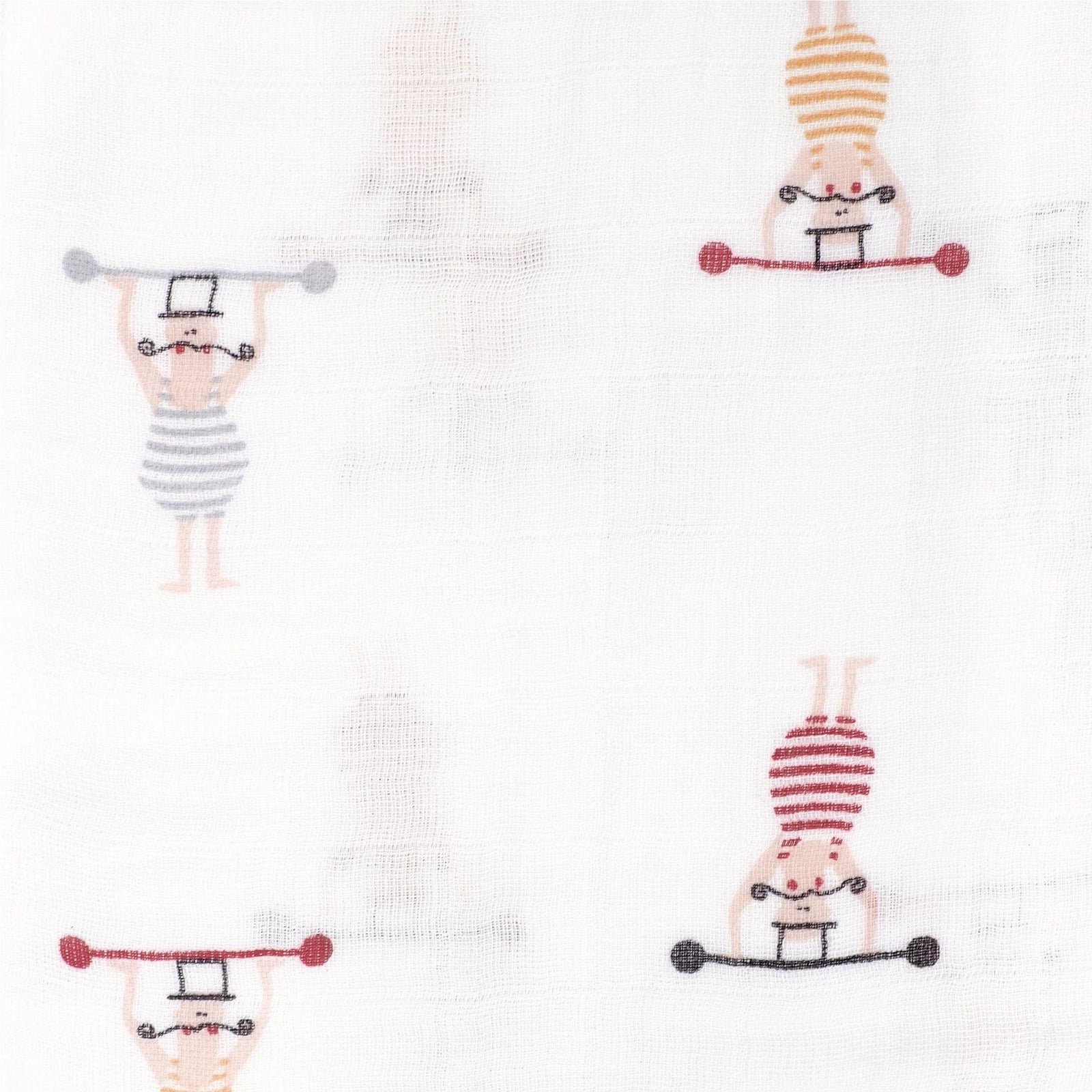Cotton Muslin Baby Swaddle Blanket, Circus P5Q9 - product image 1
