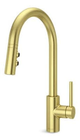 Fullerton Pull-Down Kitchen Faucet, Brush Gold Q2D5 - product image 1