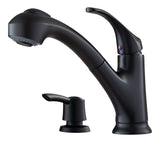 Shelton Matte Black Pull-Out Kitchen Faucet H0U9 - product image 1