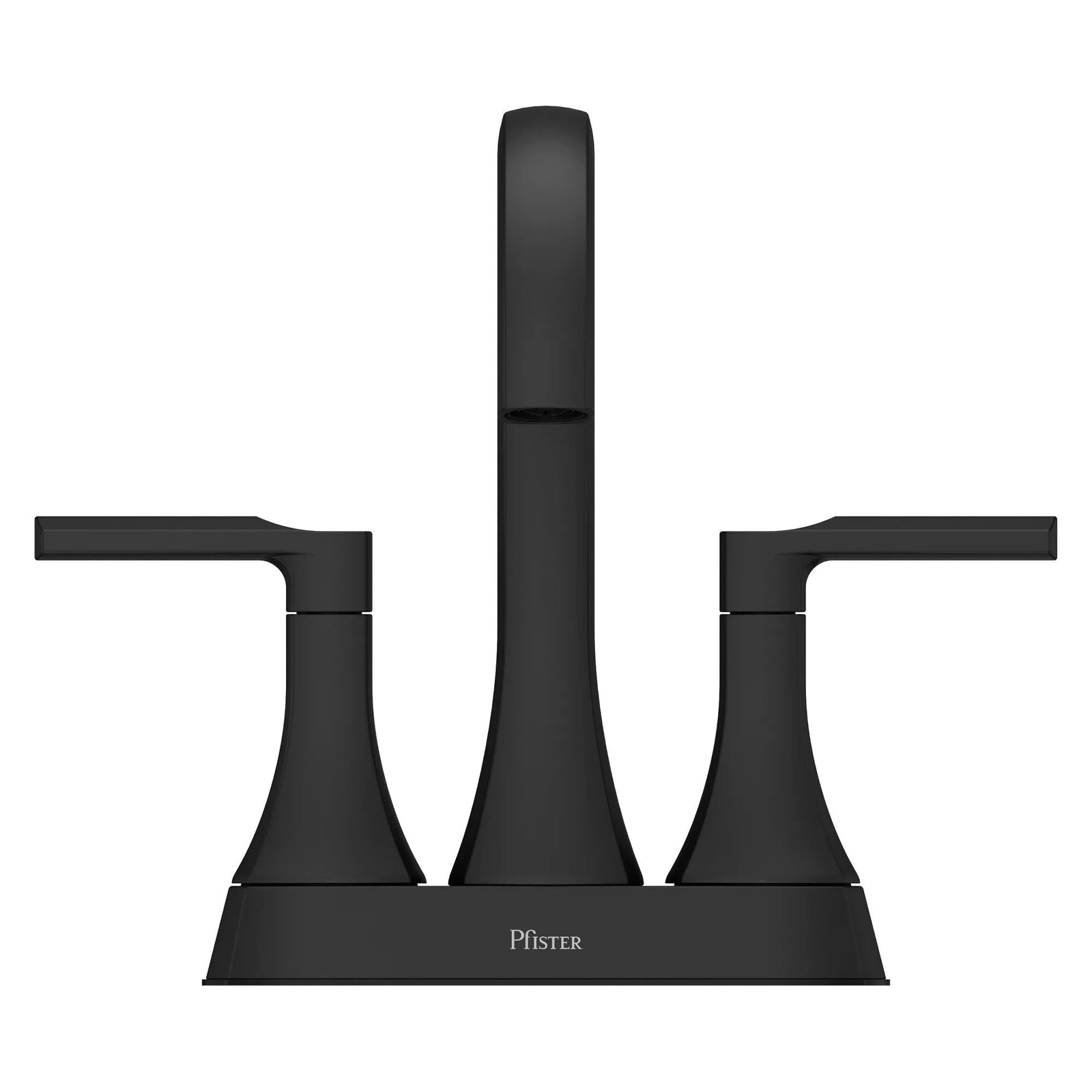 Vaneri 4-in Centreset Bath Faucet, Matte Black P2K2 - product image 2