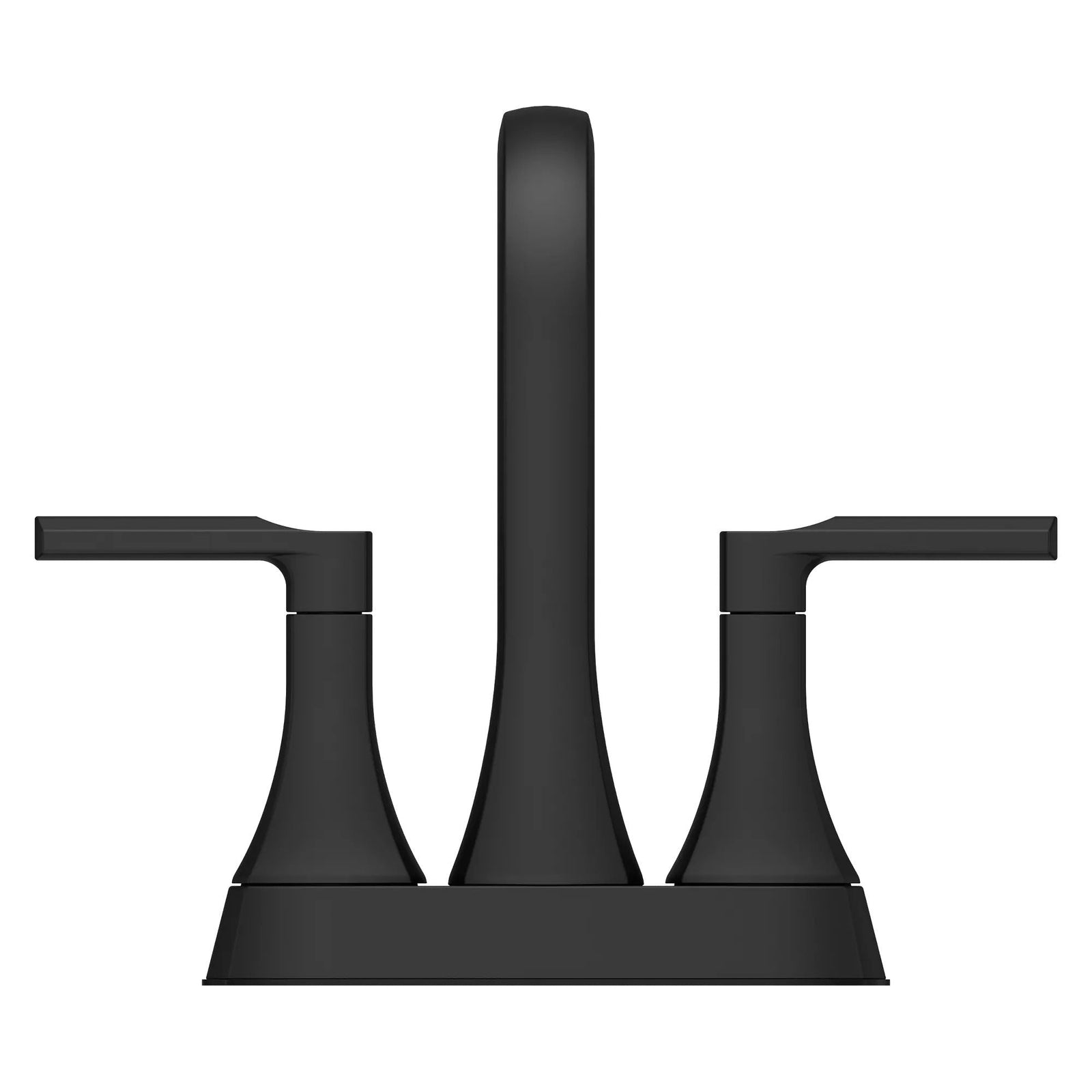 Vaneri 4-in Centreset Bath Faucet, Matte Black P2K2 - product image 5