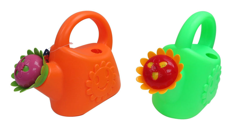 Plastic Watering Can & Boat, Multi-Coloured, Assorted, Ages 2+, for Summer/Beach Activities L3E9