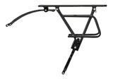 Adjustable Rear Bike Rack, Lightweight, Aluminum, Black T1R2 - product image 2