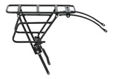 Adjustable Rear Bike Rack, Lightweight, Aluminum, Black T1R2 - product image 3