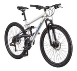 Tracker DS Mountain Bike with 21-Speed Shimano Shifting System, Silver N1A4 - product image 1