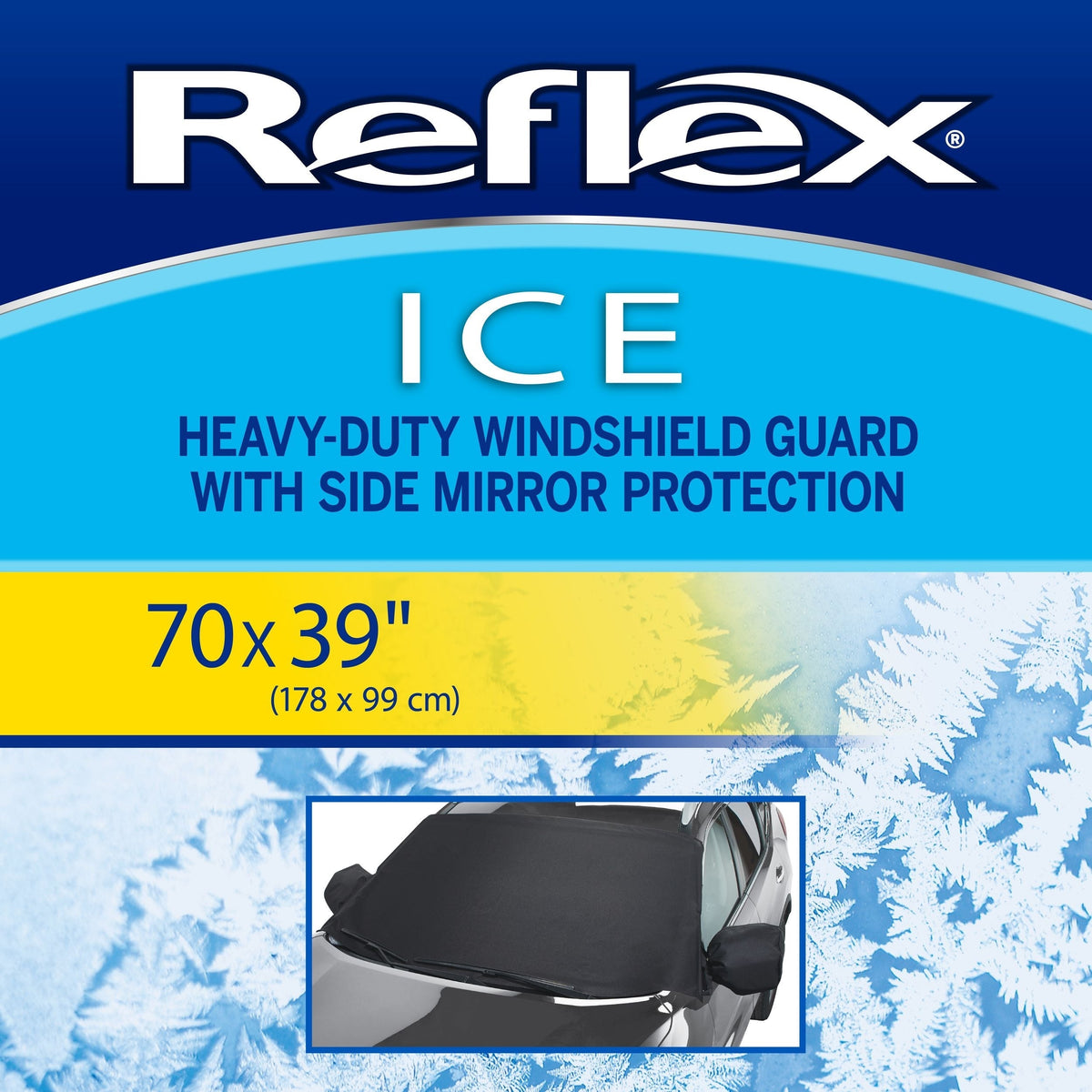 Snow & Ice Windshield Guard & Mirror Cover Set, Fits Most Vehicles R4N9 - product image 3