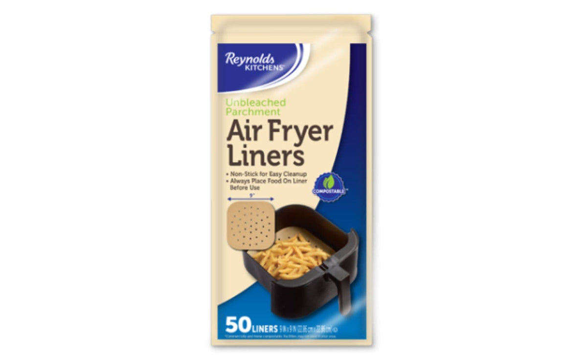 Kitchens Unbleached Non-Stick Air Fryer Liners, 50-pc K0A5 - product image 1
