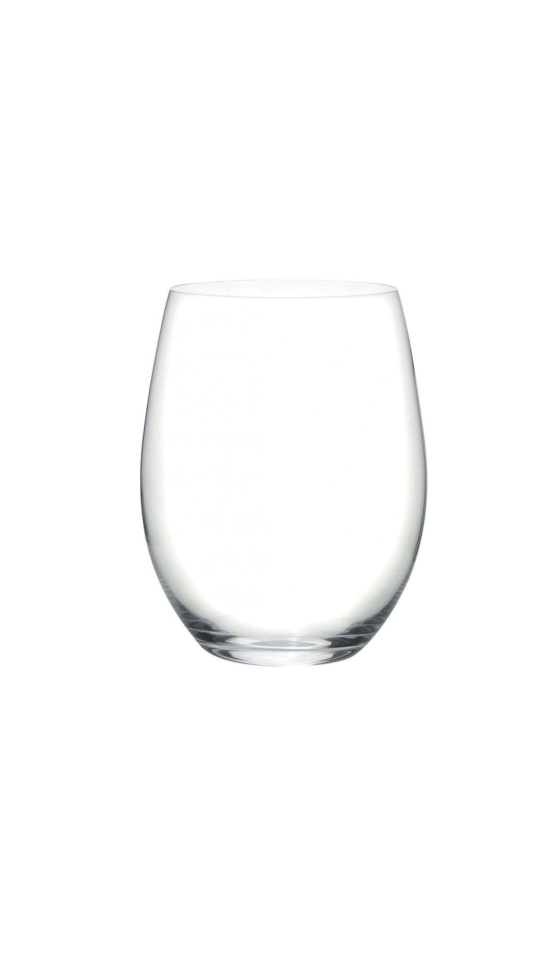 Stemless Cabernet Wine Glass/Tumbler Set, Clear, 4-pk H0S1 - product image 1