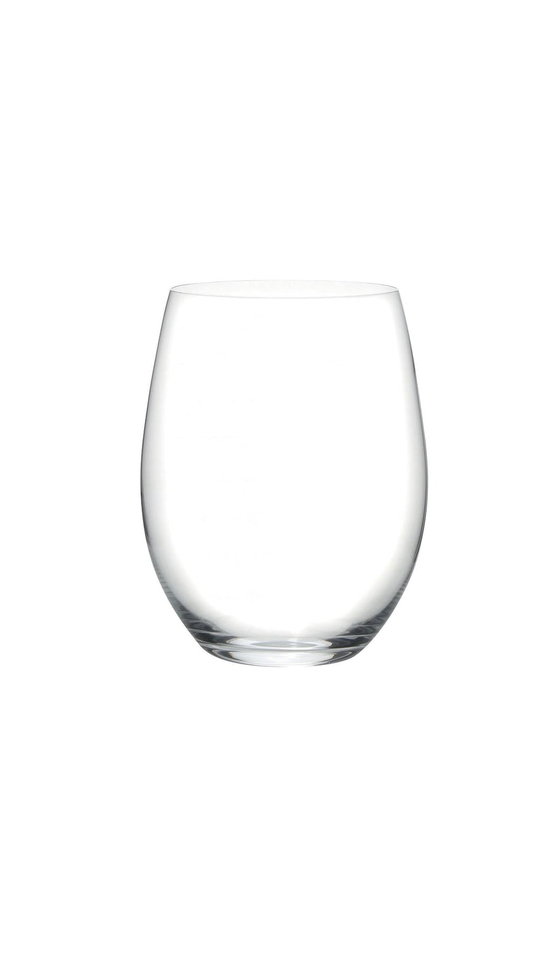 Stemless Cabernet Wine Glass/Tumbler Set, Clear, 4-pk H0S1