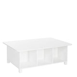 Home Kids' Desk, Activity & Play Table with 6 Storage Cubbies, For Bedroom/Playroom, White W0G2 - product image 1