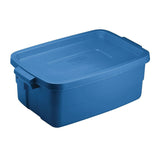 Roughneck Stackable Storage Box with Lid, 11-L, Blue Y5U5 - product image 1