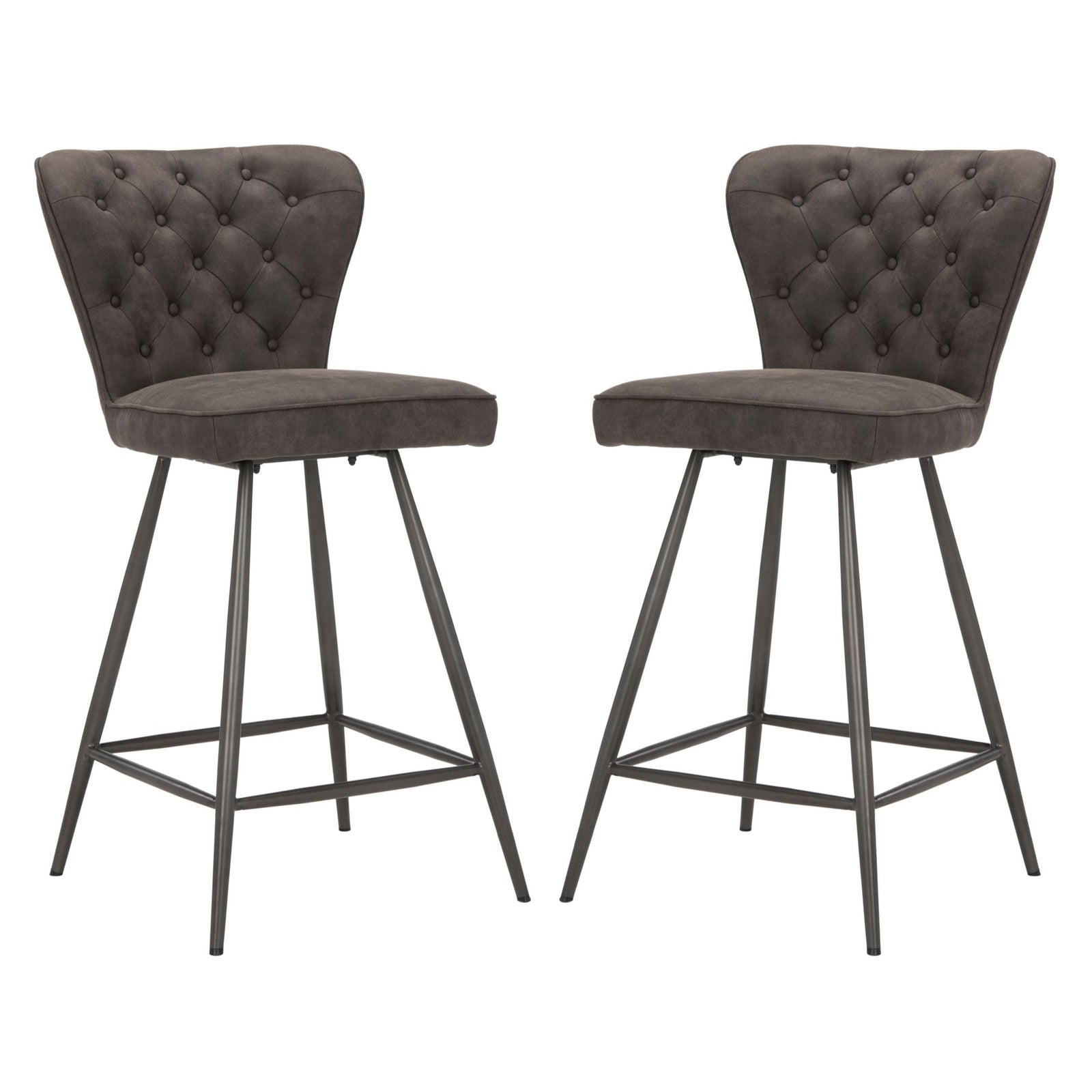 Ashby Counter Stool, Set of 2, Grey G4N2 - product image 1